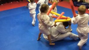 Юные омоновцы