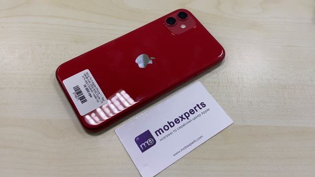 USED 0767 Apple iPhone 11 Red 128GB смотреть онлайн