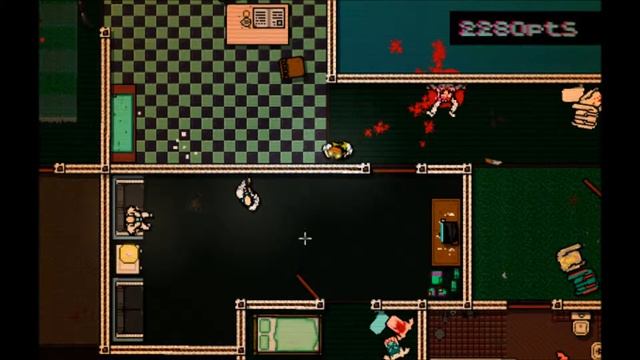 Hotline Miami - Chapter 1: No Talk Shotgun Shotty, Brutal Quick Top Down Action 1080 HD Gameplay PC смотреть онлайн