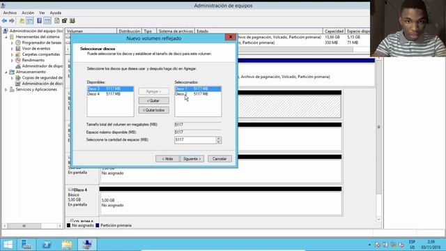 RAID 0, 1 y 5 Windows server 2012 r2 смотреть онлайн
