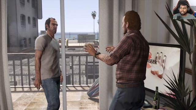 GTA 5 : FIB CONTRACT WITH MICHAEL TO KILL HIM #8 || BB IS LIVE смотреть онлайн