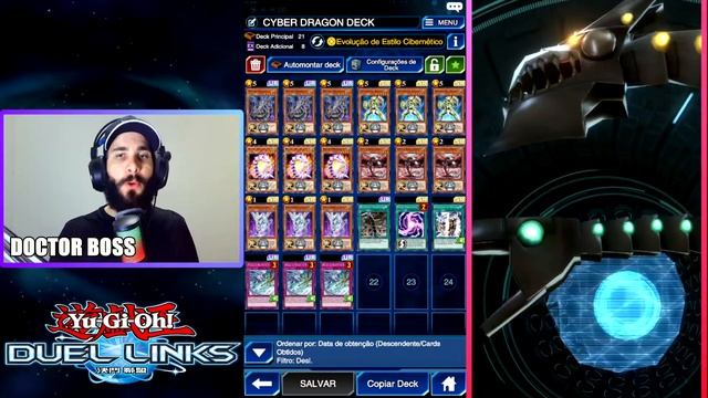 ✅ CYBER DRAGON DECK - ZANE TRUESDALE - Yu-Gi-Oh! Duel Links
