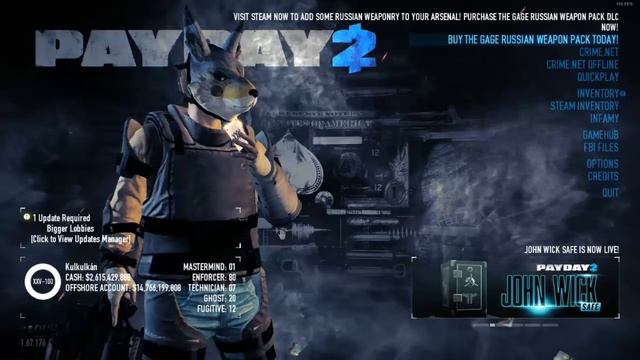 BIG LOBBY MOD (Payday 2) - TutaMuta смотреть онлайн