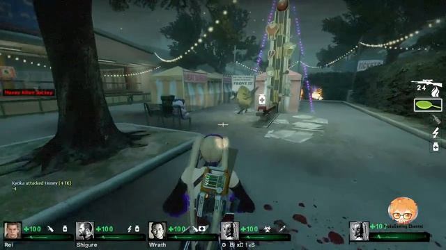 To Overr.. xD | Left 4 Dead 2 - Dark Carnival Expert Multiplayer смотреть онлайн