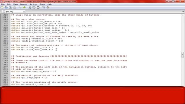 Tutorial Ren'py #30 personalizar save/load menu смотреть онлайн