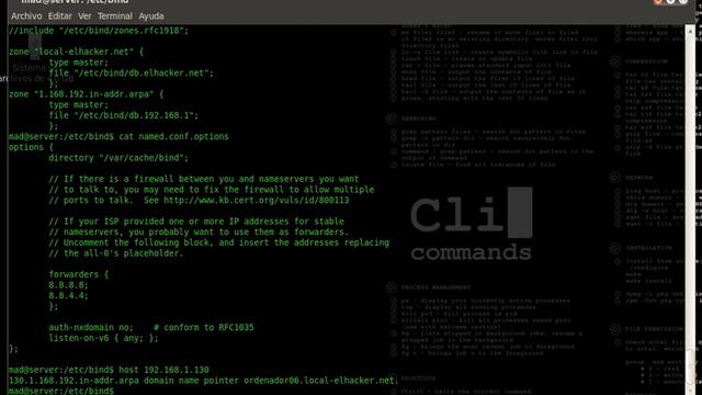 Probando el servidor DNS - Bind смотреть онлайн