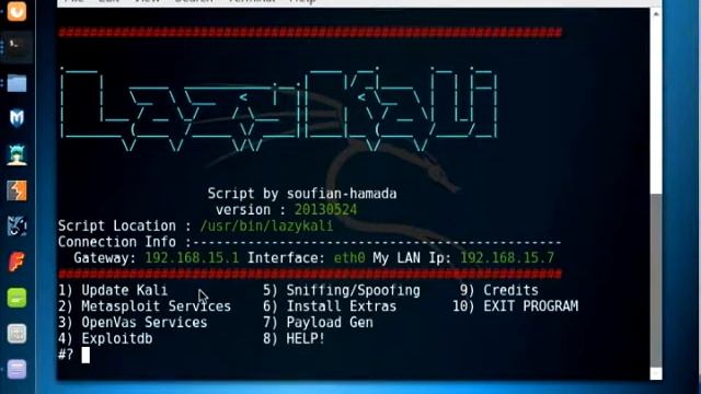 Como atualizar o KALI LINUX pelo LAZYKALI. смотреть онлайн