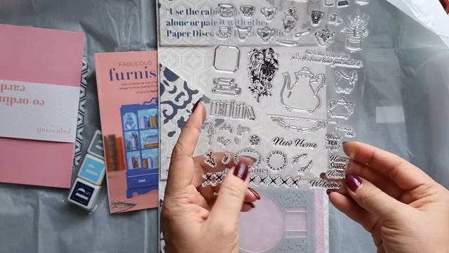 Коробка вдохновения февраль ( Papercraft society) смотреть онлайн