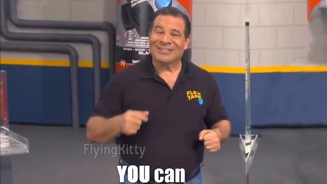 Phil Swift From Flex Tape Has A Metal Breakdown (60fps) смотреть онлайн