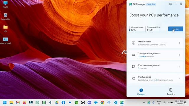 How to Delete cache Files😱 || How to use PC Manager App🤗 смотреть онлайн