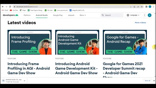 How to download Android Studio - 07 - Android App Development Tutorial Series смотреть онлайн