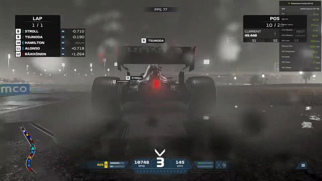 F1 2021 Benchmark Windows 10 DirectX 12 Bahrain Wet смотреть онлайн