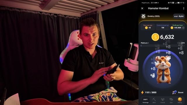 HAMSTER KOMBAT - СКАМ ИЛИ ХАЛЯВА??? смотреть онлайн