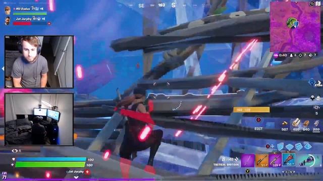 Casual Cross Platform Duo vs Fortnite Sky Builders | Fortnite Victory Royale смотреть онлайн
