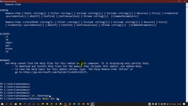 10- Managing Directory using powershell in hindi смотреть онлайн