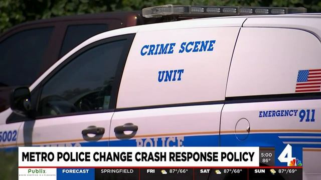 Metro Police change crash response policy смотреть онлайн