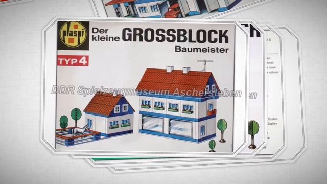 DDR Plaspi Der Kleine Baumeister Großblock. Das Beste Aus Der DDR.