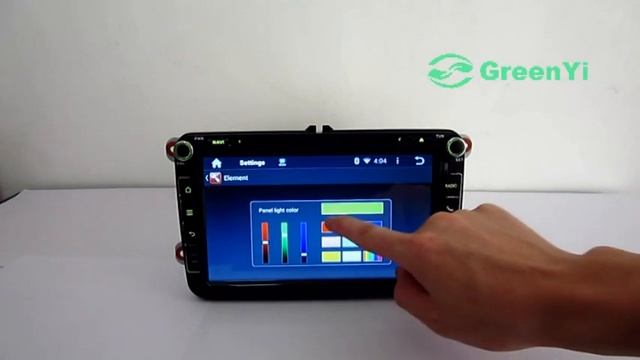 1024*600 High Resolution Car DVD Player For VW смотреть онлайн