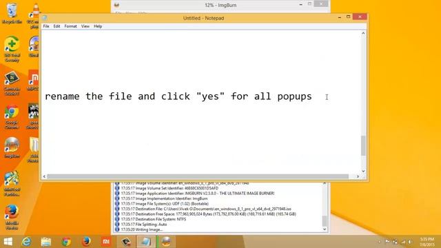 How to Create bootable iso of windows 7/8/8.1 easily using setup files смотреть онлайн