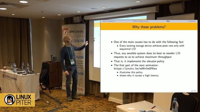Paolo Valente: "The quest for low latency with block I/O" [ENG] смотреть онлайн