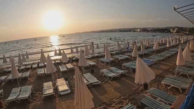 Обзор моря и пляжа отелей LONICERA RESORT 5* И LONICERA WORLD 4*