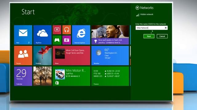 How to connect to a hidden wireless network on Windows® 8.1 смотреть онлайн