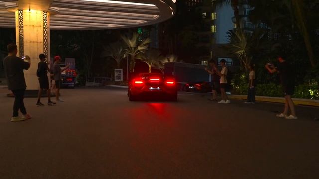 Full Carbon Pagani Utopia Exiting Ballroom - McLaren & Pagani EUROKARS Lo Hei 2024 🐉🍊🧧🏮🧨