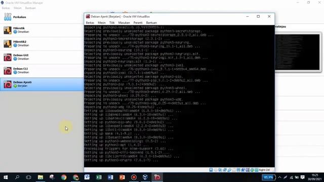 Langkah-langkah Menginstalasi Control Panel Hosting Ajenti pada Debian 9 di VirtualBox смотреть онлайн