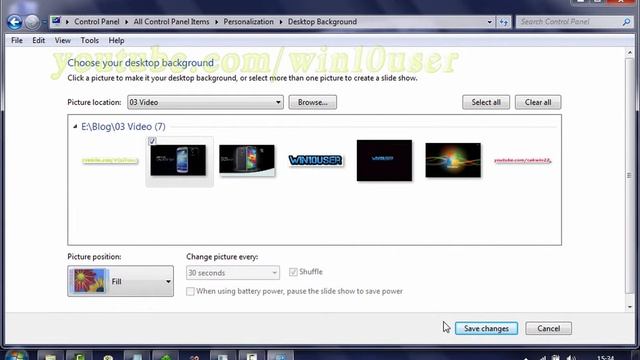 Windows 7 Ultimate Tips : How to Fill Wallpaper смотреть онлайн