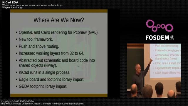 FOSDEM 2015 - Developer Room - Electronic Design Automation - Kicad.mp4 смотреть онлайн