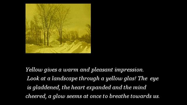 Goethe´s Theory of Colours, Part 4 - Creative us of Colour смотреть онлайн