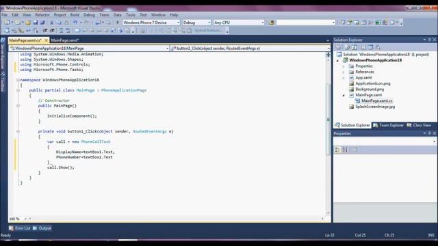 Windows Phone 7 Tutorial By Norhan ElKholy смотреть онлайн