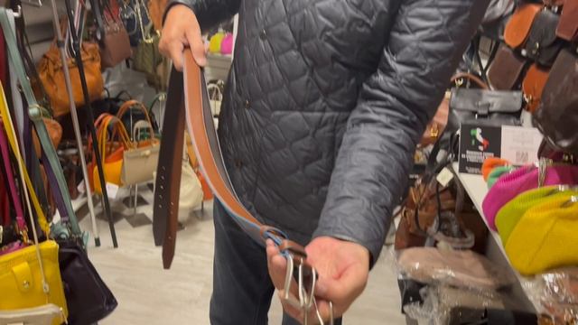 Кожаные ремни. Италия. смотреть онлайн