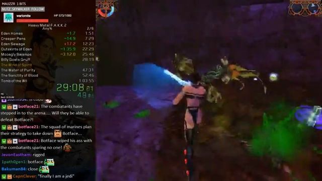 Heavy Metal F.A.K.K. 2 Speedrun - 54:59 смотреть онлайн