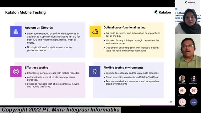 SOLUSI KATALON SEBAGAI OTOMASI TESTING API, SITUS WEB & MOBILE APLIKASI смотреть онлайн