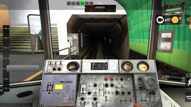 Minsk subway simulator Симулятор Минского метрополитена Поездка от Магелëвской до Каменной горки смотреть онлайн