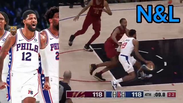 PAUL GEORGE SIGNS WITH THE 76ERS TO TEAM UP WITH EMBIID AND MAXEY #NBA смотреть онлайн