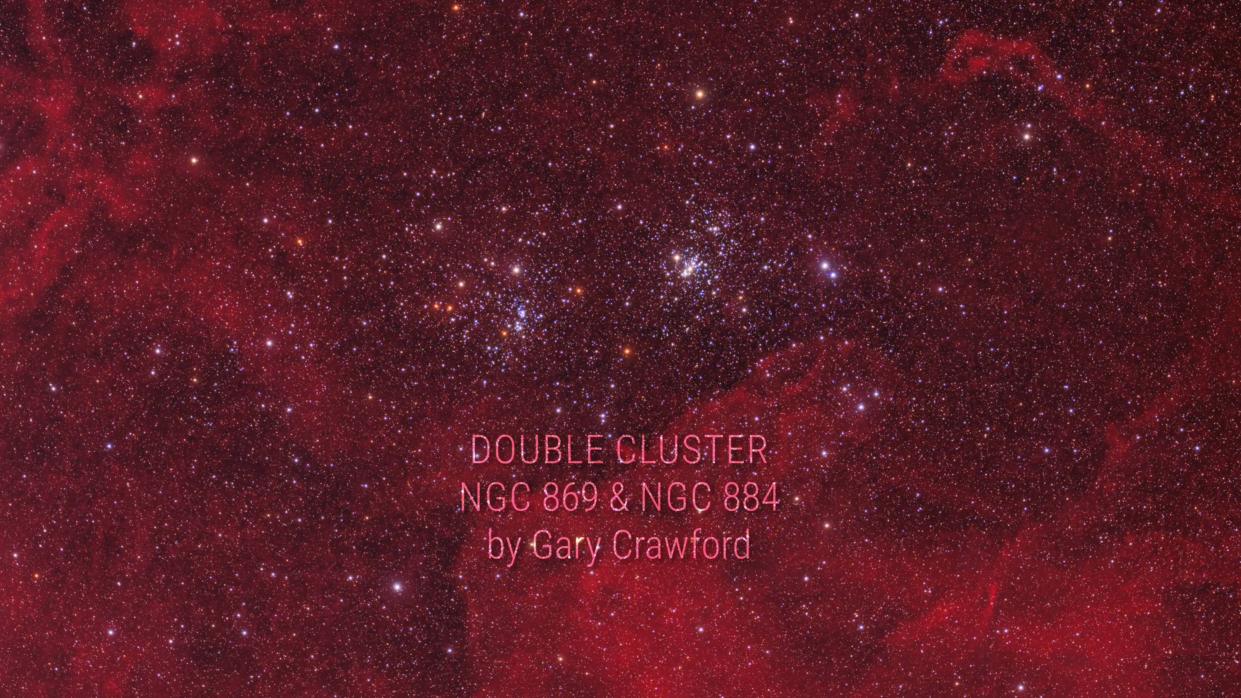 Double Cluster NGC 869 and NGC 884 by Gary Crawford смотреть онлайн