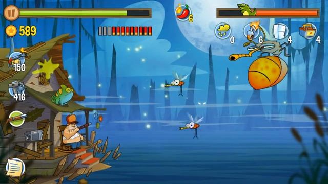 Swamp Attack - Episode 2. Level 18 Android Gameplay смотреть онлайн