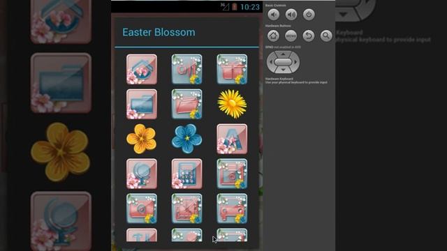 Android: TSF Shell Theme Easter Blossom смотреть онлайн