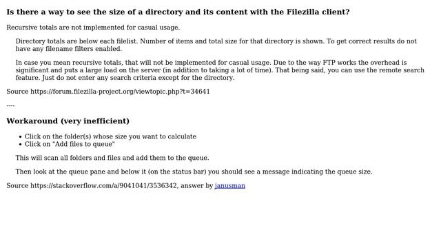 View the size of a directory with filezilla (2 Solutions!!) смотреть онлайн