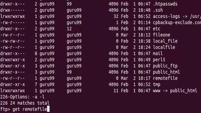FTP,SSH,Ping in Linux Linux Tutorial смотреть онлайн