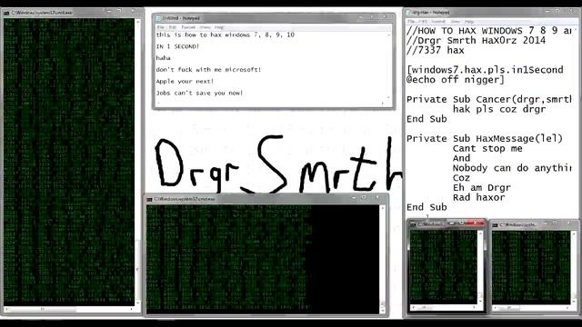 How To Hack Windows 7, 8, 9 and 10 - IN 1 SECOND! смотреть онлайн