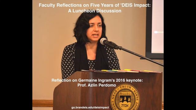 Five Years of ’DEIS Impact Reflection on 2016 Keynote- Prof. Azlin Perdomo смотреть онлайн