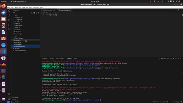 Create and dockerize django application ubuntu tutorial смотреть онлайн