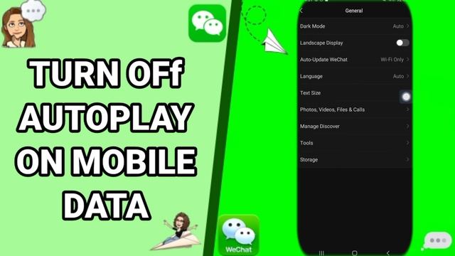 How To Turn Off Autoplay On Mobile Data On WeChat App смотреть онлайн