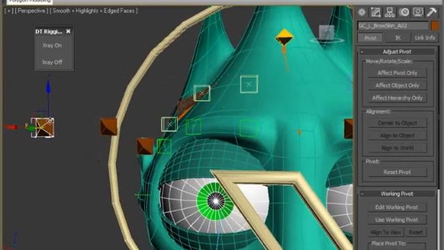 033 Building facial controls Создание лицевого контроля смотреть онлайн