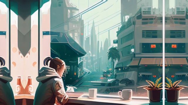 Morning Coffee in San Francisco x Tokyo Futuristic Utopia: Lofi Calm Music to Start Your Day смотреть онлайн
