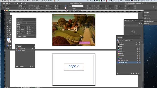 ID - PARTIE 03 le pdf interactif 2020 dans Adobe InDesign formation infographie HD смотреть онлайн