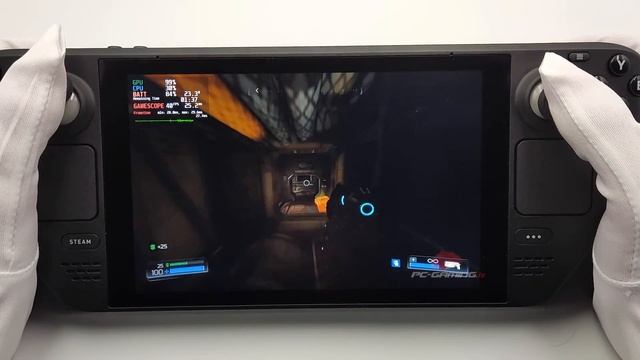 Steam Deck Gameplay - Doom + 40Hz Mode - SteamOS смотреть онлайн